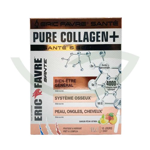 Pure collagène+ 10 ampoules Eric Favre Contre stresse Maroc Pure collagène+ 10 ampoules Eric Favre Contre stresse Maroc
