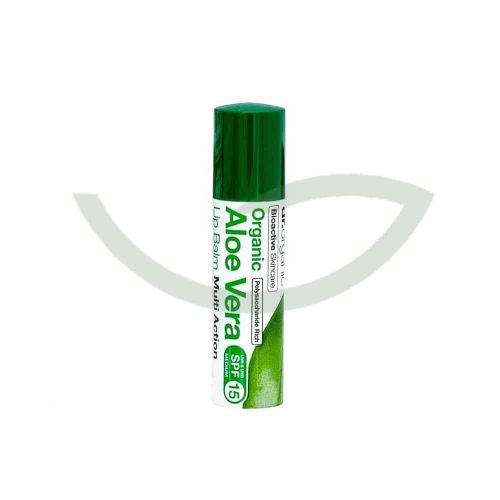 Baume à lèvres Aloe vera 5.7ml Dr. Organic Hydratant Maroc