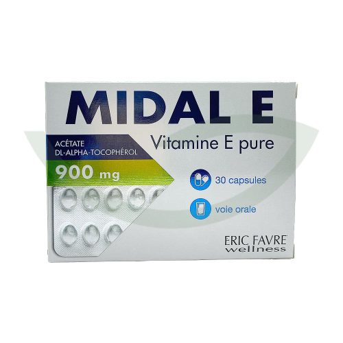 Midal E 30 capsules Eric Favre Protection des cellules Maroc Midal E 30 capsules Eric Favre Protection des cellules Maroc