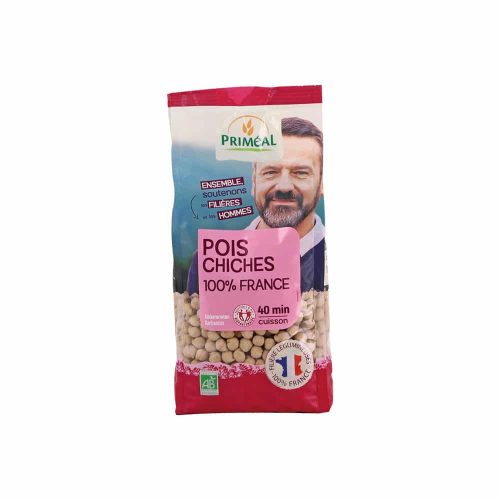 Pois Chiches 500g Priméal Aliment Bio Maroc Pois Chiches 500g Priméal Aliment Bio Maroc