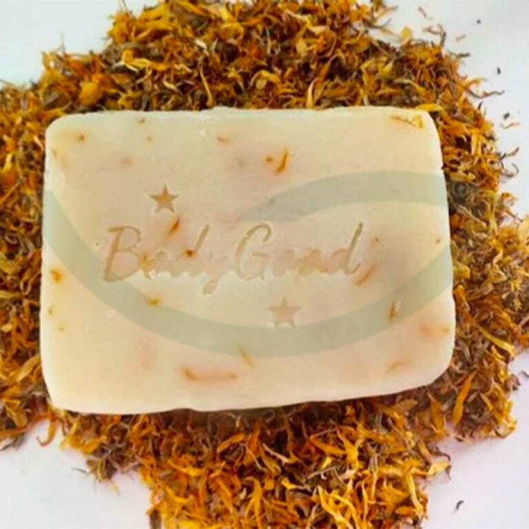 Savon au Calendula BodyGood 160g savon exfoliant Maroc