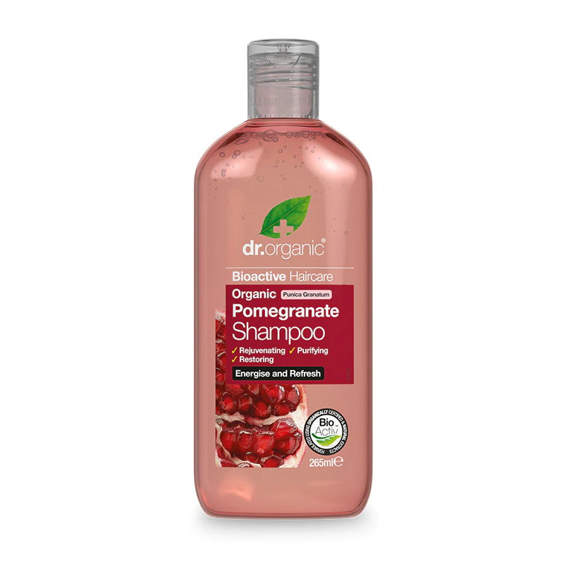 Shampoing à la Grenade Dr Organic 265 ml Cosmétique et hygiène Maroc