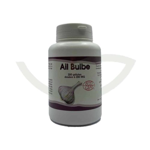 Ail Bulbe 200 gélules GPH Diffusion antioxydant Maroc Avant Ail Bulbe 200 gélules GPH Diffusion antioxydant Maroc Avant