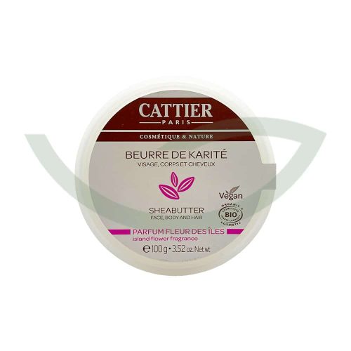 Beurre de Karité Fleur des Îles 100g Cattier Soin Hydratant Maroc Beurre de Karité Fleur des Îles 100g Cattier Soin Hydratant Maroc