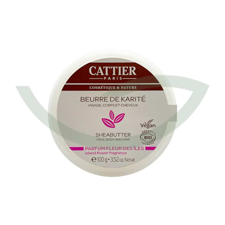 Beurre de Karité Fleur des Îles 100g Cattier Soin Hydratant Maroc Beurre de Karité Fleur des Îles 100g Cattier Soin Hydratant Maroc