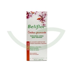 Unidose n° 34 Gourmande Chocolat 135ml Beliflor Coloration Cheveux Maroc