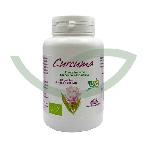 Curcuma bio 200 gélules GPH Diffusion confort articulaire Maroc Avant Curcuma bio 200 gélules GPH Diffusion confort articulaire Maroc Avant