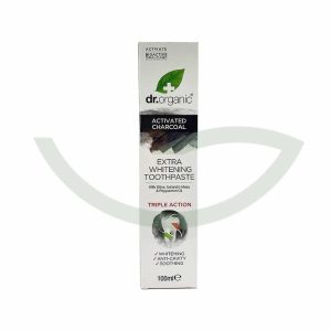 Dentifrice au charbon 100ml Dr. Organic Nettoyant Maroc Dentifrice au charbon 100ml Dr. Organic Nettoyant Maroc
