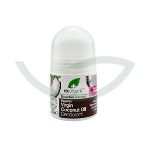 Déodorant huile de coco 50ml Dr. Organic Antibactérien Maroc