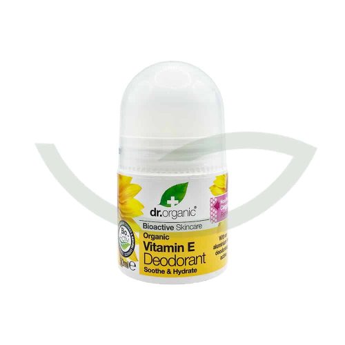 Déodorant à la vitamine E 50ml Dr. Organic Hydratant Maroc