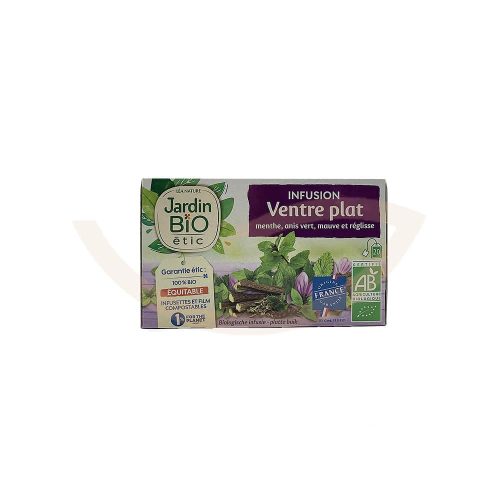 Infusion ventre plat 20 sachets Jardin BIO Détox Maroc avant