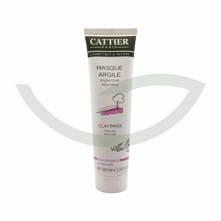 Masque Argile Rose 100ml Cattier Peaux Sensibles Maroc Masque Argile Rose 100ml Cattier Peaux Sensibles Maroc