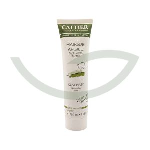 Masque Argile Verte 100ml Cattier Unifie la Peau Maroc