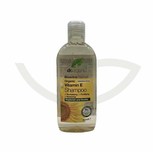 Shampoing vitamine E 265ml Dr. Organic Renforce les cheveux Maroc Shampoing vitamine E 265ml Dr. Organic Renforce les cheveux Maroc