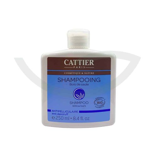 Shampooing Bois de Saule 250ml Cattier Antipelliculaire Maroc