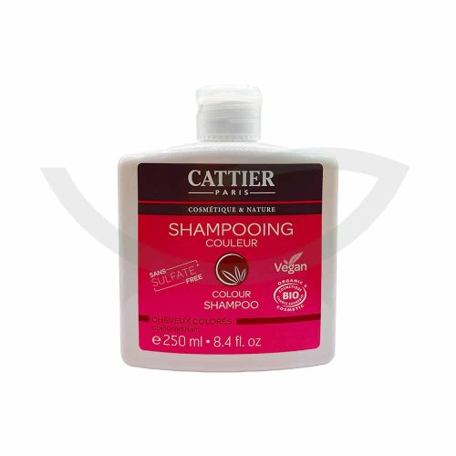 Shampooing Couleur 250ml Cattier Soins Cheveux Colorés Maroc