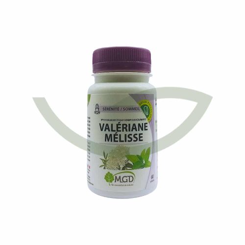 Valeriane melisse 60 gélules MGD Faciliter l'endormissement Maroc