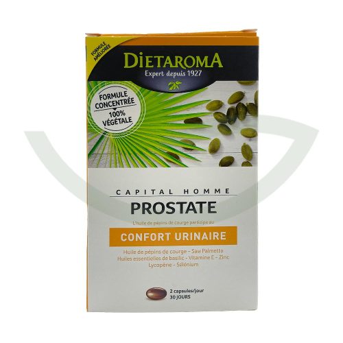 Capital homme prostate 60 capsules Dietaroma Confort urinaire Maroc