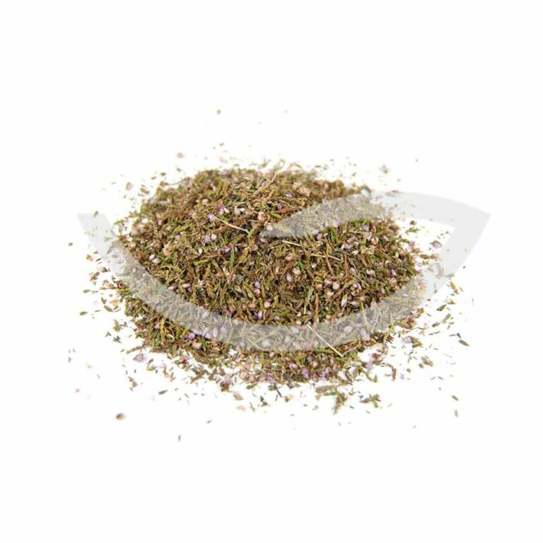 Plante Médicinale Bruyère Callune Calluna Vulgaris Sommité fleurie coupé 100g les troubles digestifs tels que la diarrhée, les spasmes, les douleurs d'estomac Maroc