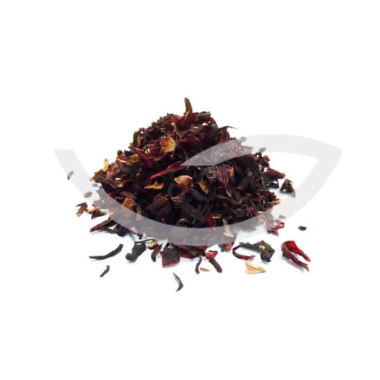 Plante Médicinale Hibiscus Karkade Hibiscus Sabdariffa Fleur coupée 100g antibactérienne Maroc