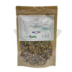 Réglisse Naturelle Glycyrrhiza Glabra Racine coupée 100g antiacides Maroc