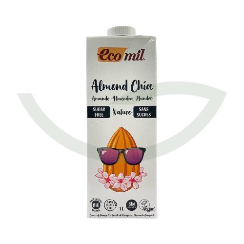Boisson amande chia 1L Ecomil Alternative saine Maroc Boisson amande chia 1L Ecomil Alternative saine Maroc