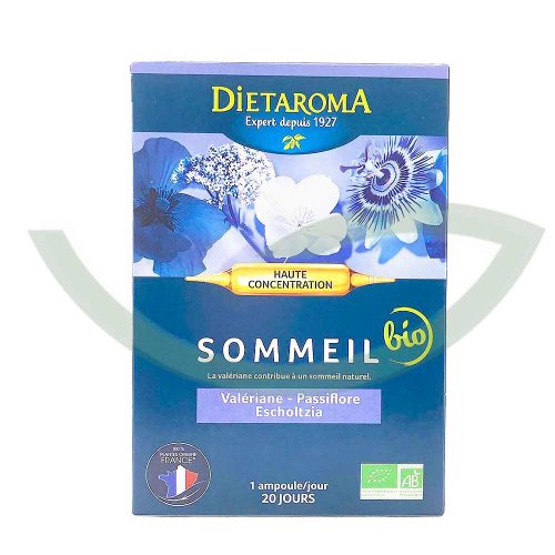 CIP Sommeil Bio 20 ampoules 10ml Dietaroma Réduction de stress Maroc