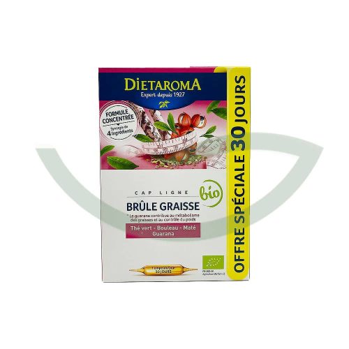 Capligne brûle 30 ampoules 300ml Dietaroma Contrôle du poids Maroc
