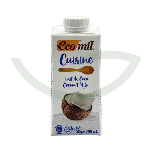 Cuisine lait de coco 200ml Ecomil Alternative saine Maroc Cuisine lait de coco 200ml Ecomil Alternative saine Maroc