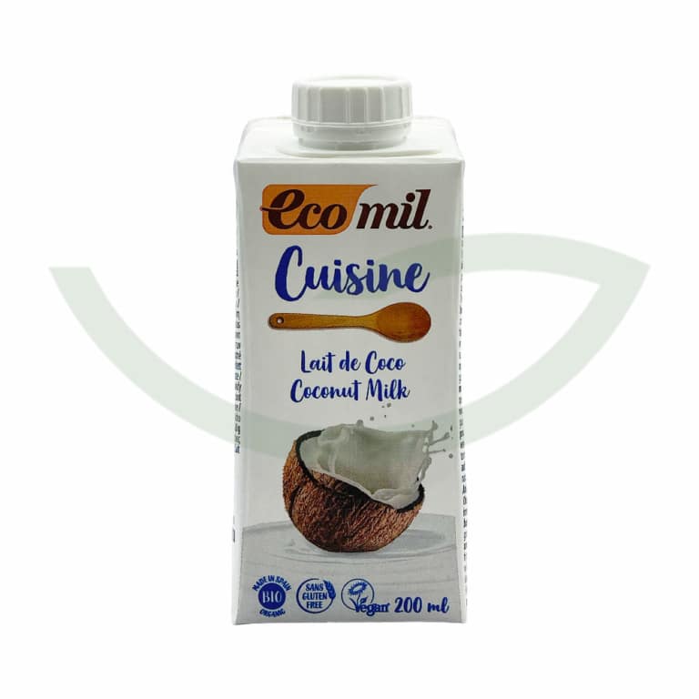 Cuisine lait de coco 200ml Ecomil Alternative saine Maroc
