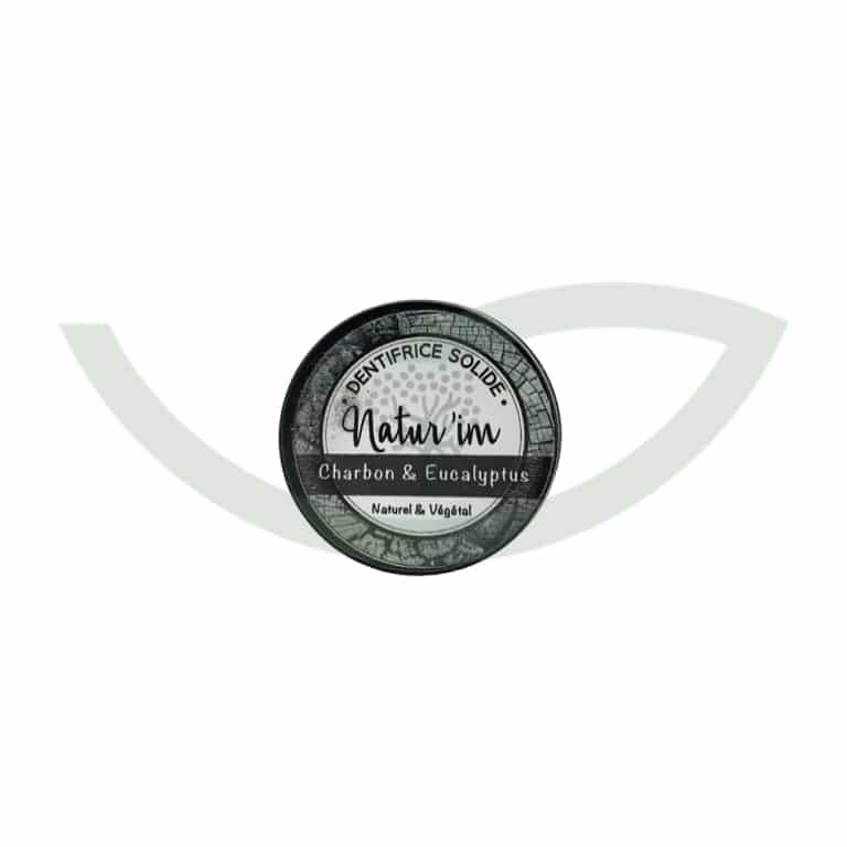 Dentifrice Solide Charbon 45g NATUR’IM Hygiène Maroc Dentifrice Solide Charbon 45g NATUR’IM Hygiène Maroc