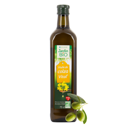 Huile Vierge de Colza 750ml Jardin Bio Equilibre Maroc Huile Vierge de Colza 750ml Jardin Bio Equilibre Maroc