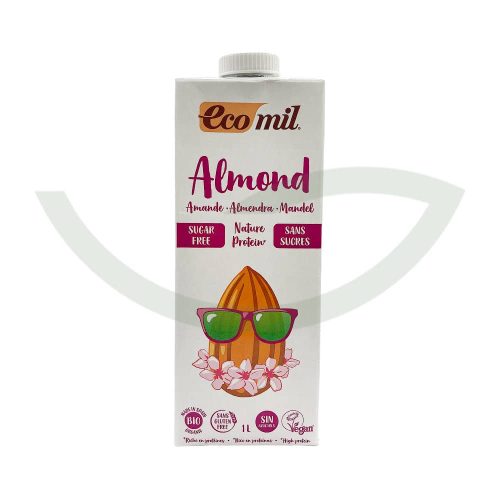 Lait amande protéinée sans sucre 1L Ecomil Alternative saine Maroc Lait amande protéinée sans sucre 1L Ecomil Alternative saine Maroc