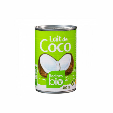Lait de Coco Bio 400ml Racines Bio Boisson Bio Maroc