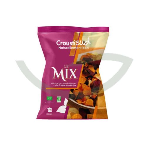 Mélange Chips de Légumes 90g Croustisud Chips Bio Maroc