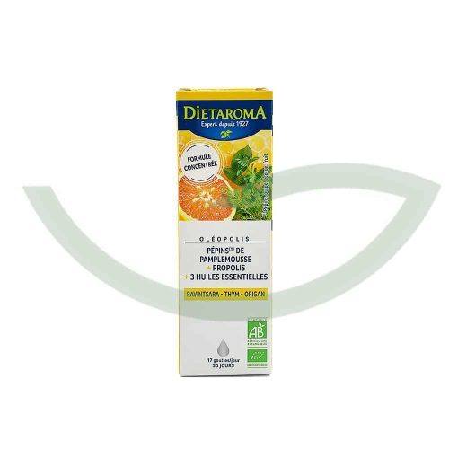 Oléopolis gouttes bio 30ml Dietaroma Renforce le système immunitaire Maroc