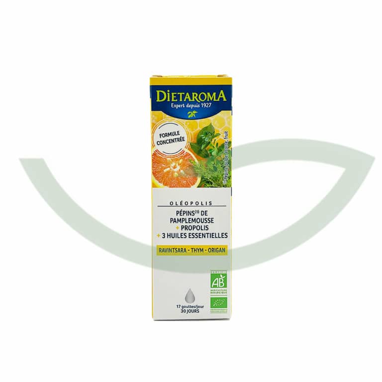 Oléopolis gouttes bio 30ml Dietaroma Renforce le système immunitaire Maroc