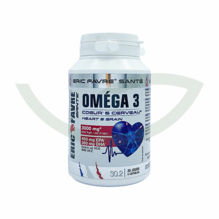 Omega 3 60 capsules Eric Favre Bonne concentration Maroc Omega 3 60 capsules Eric Favre Bonne concentration Maroc