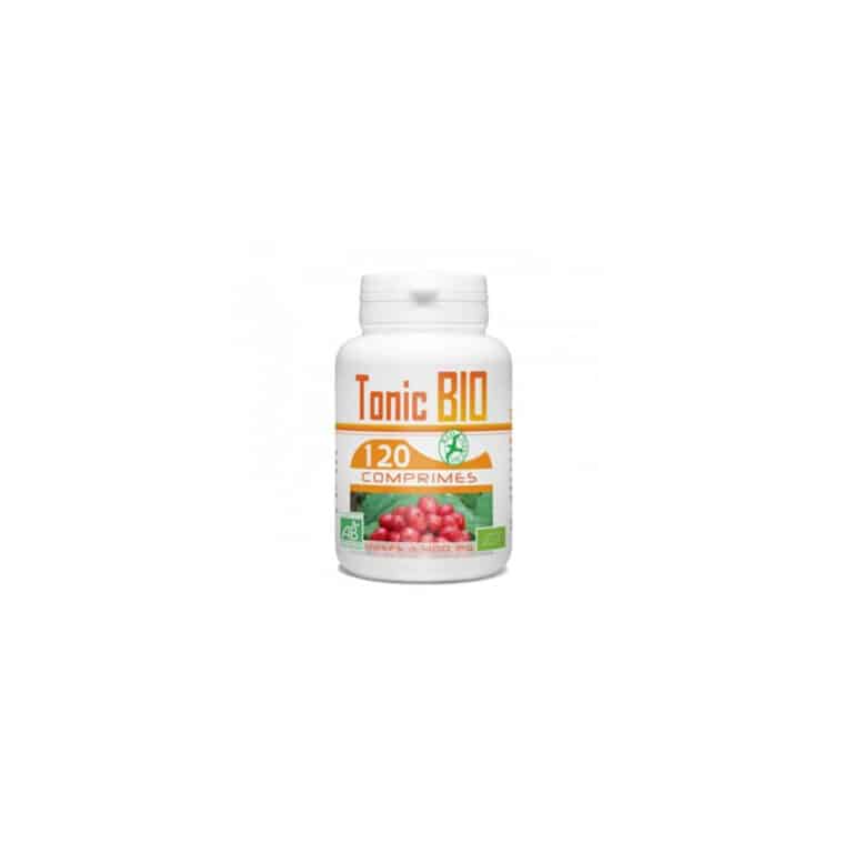 Tonic bio 120 comprimés 400mg GPH Diffusion anti-oxydant Maroc Tonic bio 120 comprimés 400mg GPH Diffusion anti-oxydant Maroc