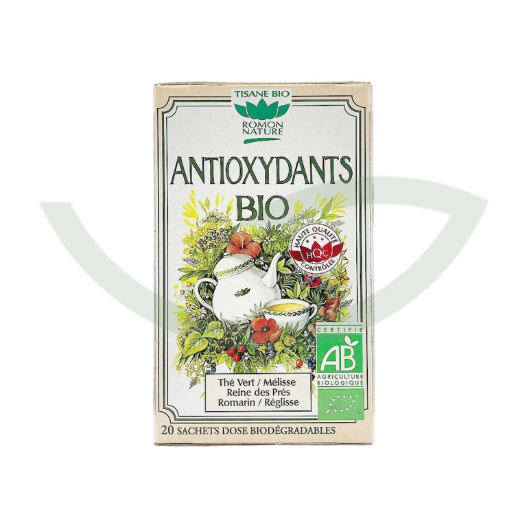 Antioxydants bio 20 Sachets x 1.7g Romon Nature Antioxydant Maroc