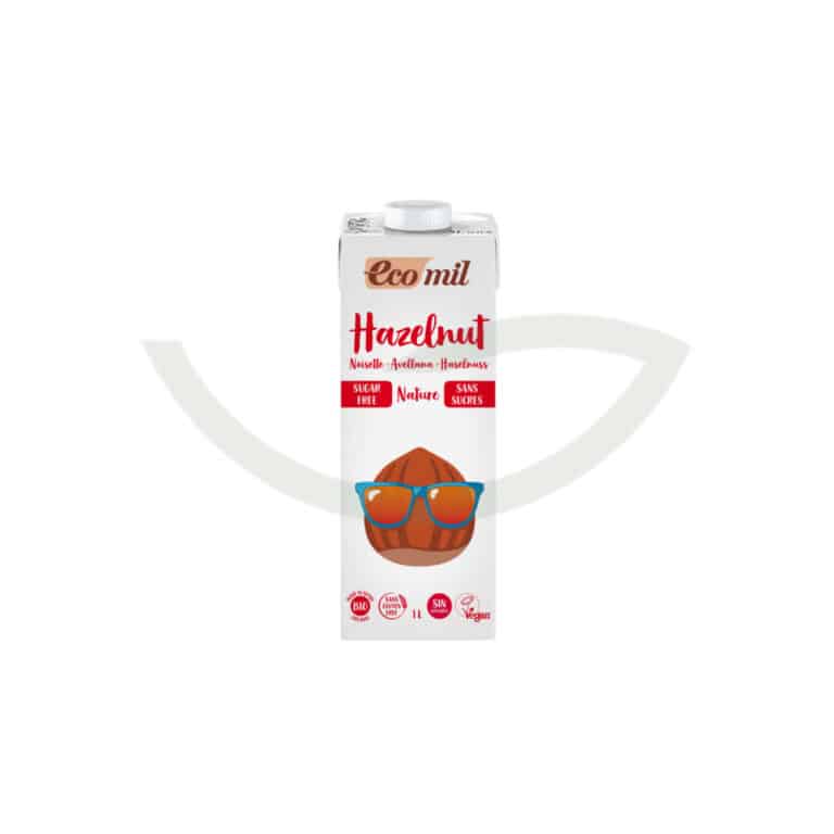Boisson Noisettes Sans Sucres 1L Ecomil Alternative saine Maroc