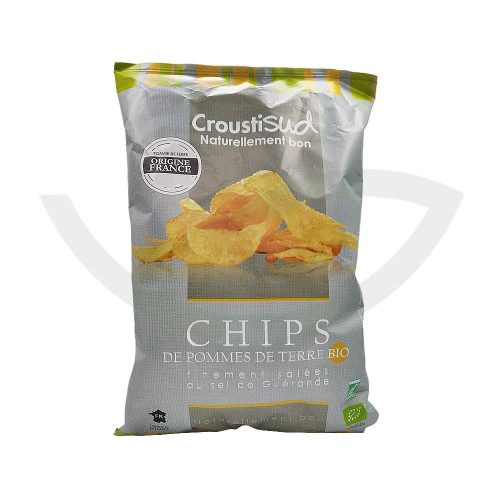 Chips de Pomme de Terre 100g Croustisud Chips Bio Maroc