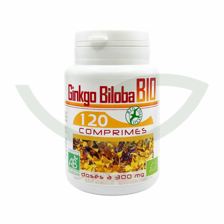 Ginkgo Biloba bio 120 comprimés GPH Diffusion Vitalité Maroc Ginkgo Biloba bio 120 comprimés GPH Diffusion Vitalité Maroc