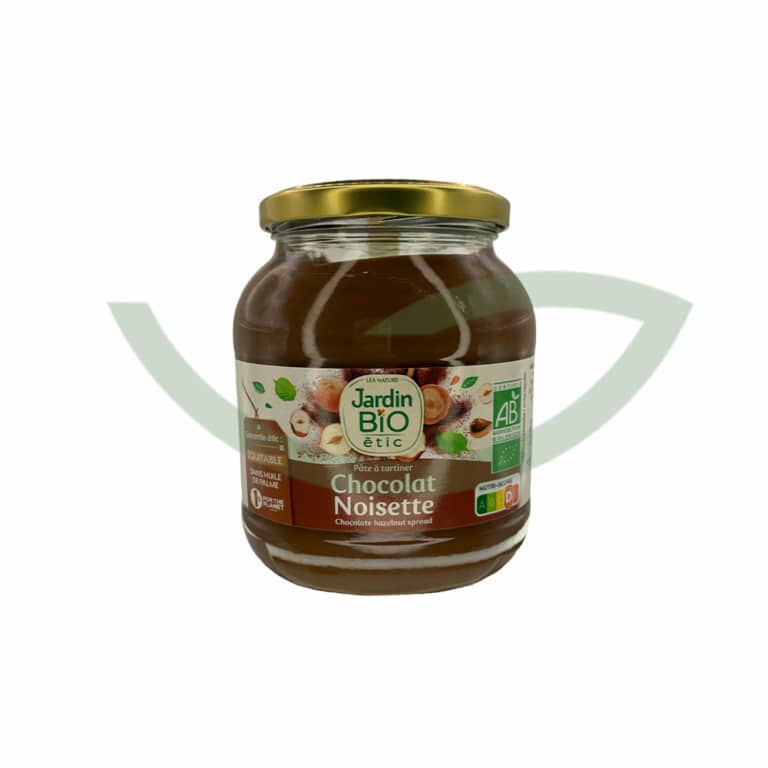 Pâte à tartiner chocolat noisette 750g Jardin Bio Bio Maroc Pâte à tartiner chocolat noisette 750g Jardin Bio Bio Maroc