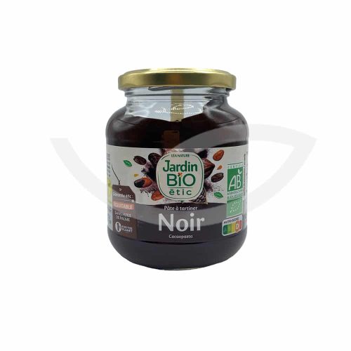 Pâte à tartiner noir bio 350g Jardin BIO Vegan Maroc avant