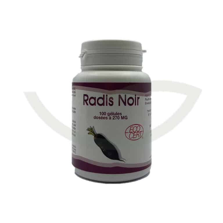 Radis noir 100 gélules 270 mg GPH bien être du foie Maroc Avant Radis noir 100 gélules 270 mg GPH bien être du foie Maroc Avant