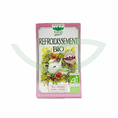 Refroidissement Bio 20 Sachets x 1.8g Romon Nature Anti Refroidissement Maroc