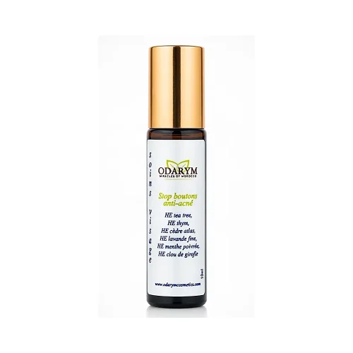 Stop Bouton aux Huiles Essentielles 10ml Odarym Anti-acné Maroc
