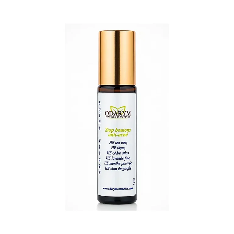 Stop Bouton aux Huiles Essentielles 10ml Odarym Anti-acné Maroc Stop Bouton aux Huiles Essentielles 10ml Odarym Anti-acné Maroc