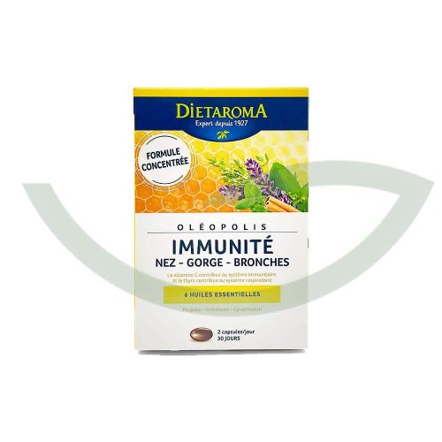 oléopolis immunité 60 capsules Dietaroma Renforce l'immunité Maroc